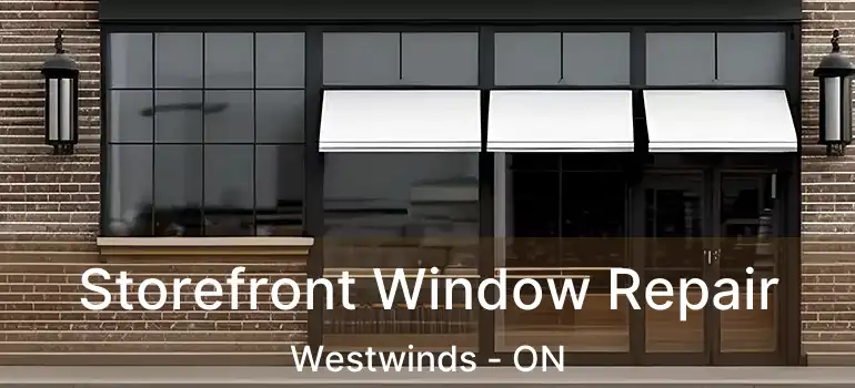  Storefront Window Repair Westwinds - ON