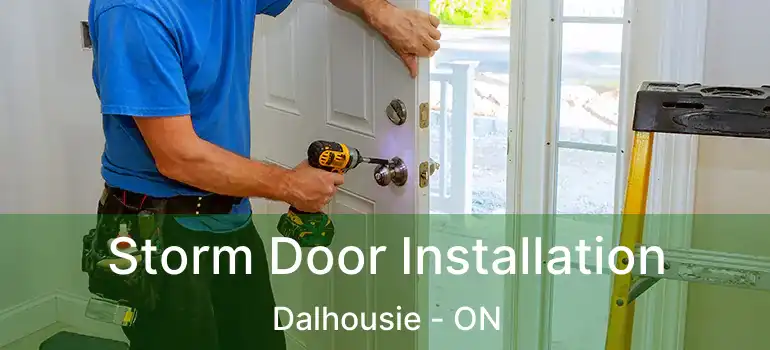  Storm Door Installation Dalhousie - ON