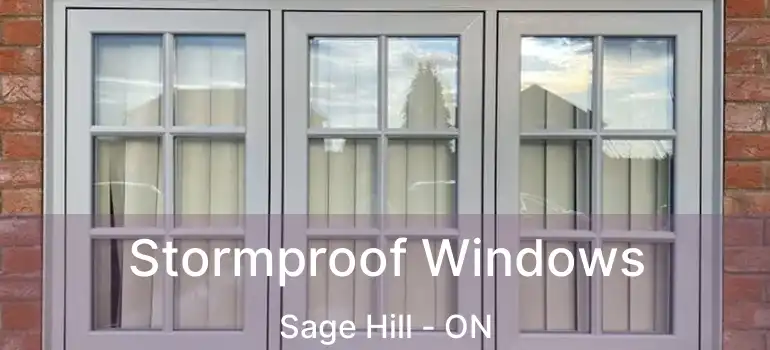  Stormproof Windows Sage Hill - ON