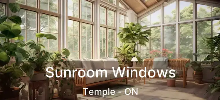  Sunroom Windows Temple - ON