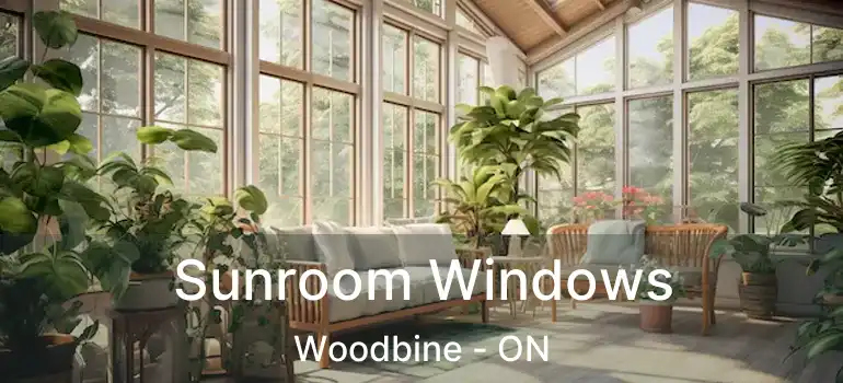  Sunroom Windows Woodbine - ON