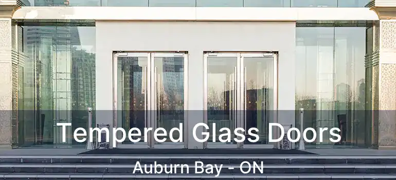  Tempered Glass Doors Auburn Bay - ON