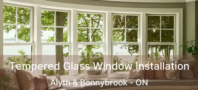  Tempered Glass Window Installation Alyth & Bonnybrook - ON