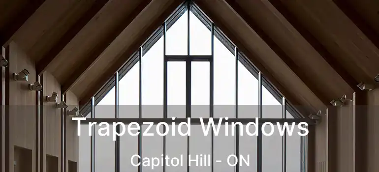  Trapezoid Windows Capitol Hill - ON