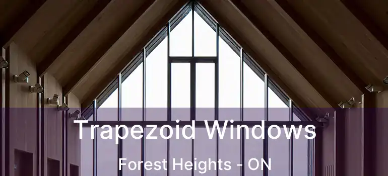  Trapezoid Windows Forest Heights - ON