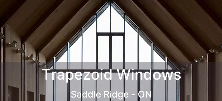  Trapezoid Windows Saddle Ridge - ON