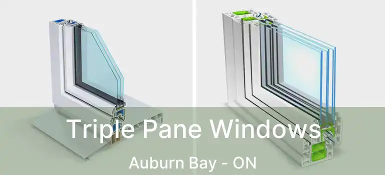  Triple Pane Windows Auburn Bay - ON