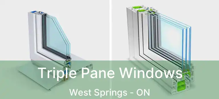  Triple Pane Windows West Springs - ON