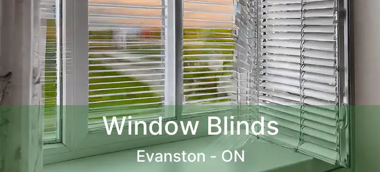  Window Blinds Evanston - ON