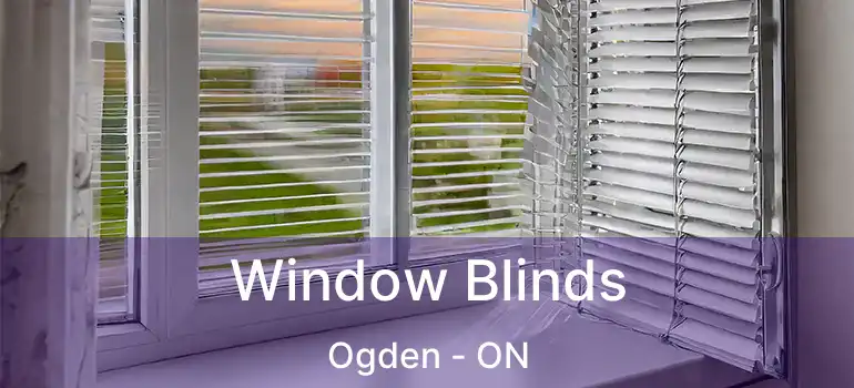  Window Blinds Ogden - ON