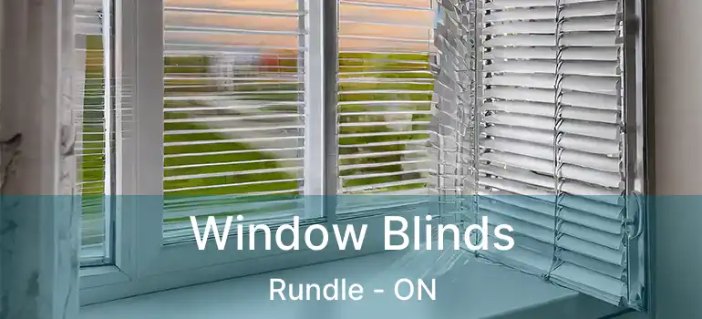  Window Blinds Rundle - ON