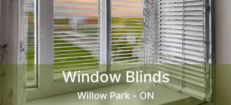  Window Blinds Willow Park - ON