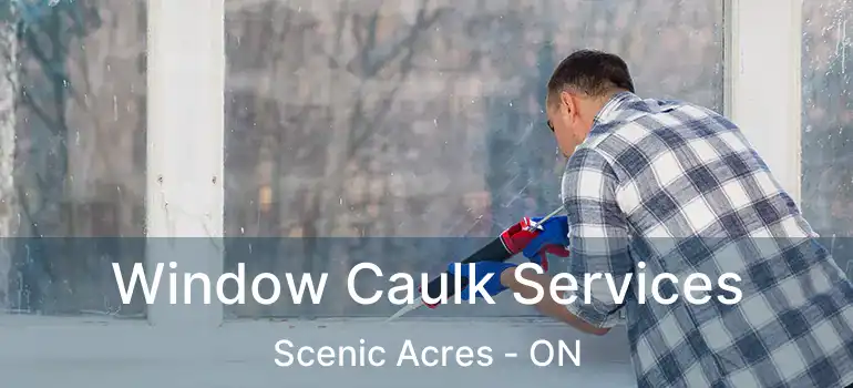  Window Caulk Services Scenic Acres - ON