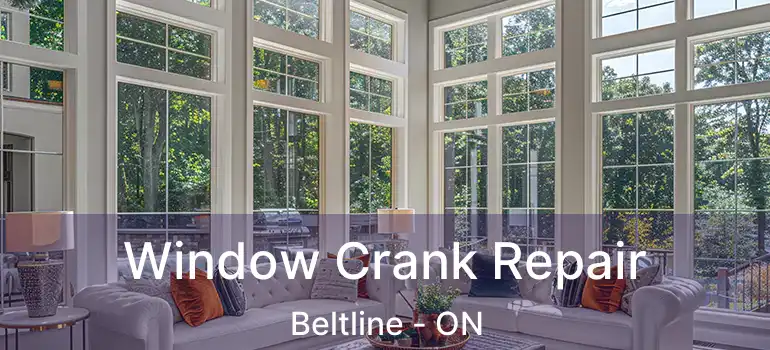  Window Crank Repair Beltline - ON