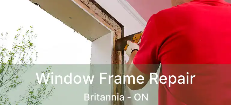  Window Frame Repair Britannia - ON