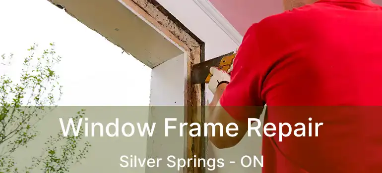  Window Frame Repair Silver Springs - ON