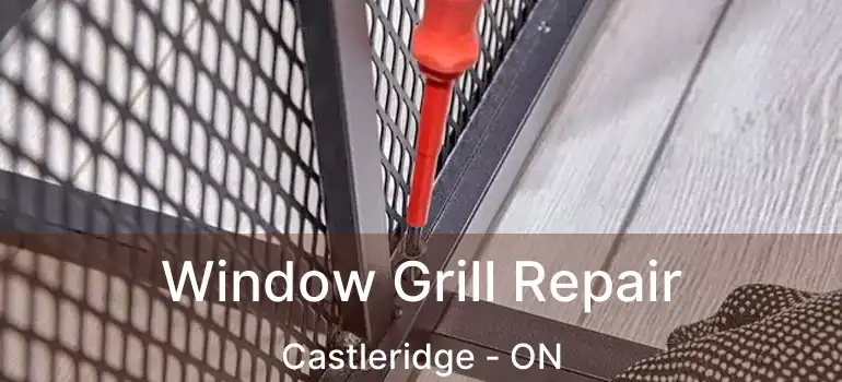  Window Grill Repair Castleridge - ON