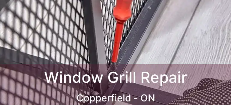  Window Grill Repair Copperfield - ON