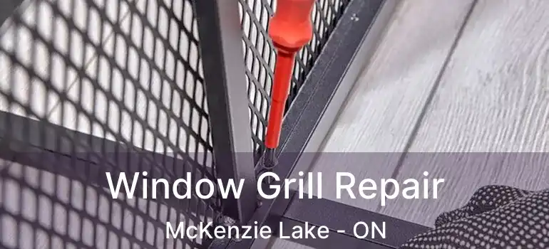  Window Grill Repair McKenzie Lake - ON