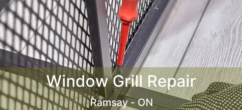  Window Grill Repair Ramsay - ON