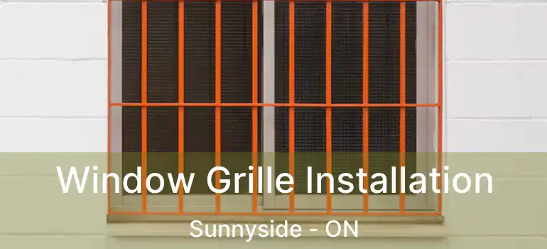  Window Grille Installation Sunnyside - ON