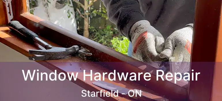  Window Hardware Repair Starfield - ON
