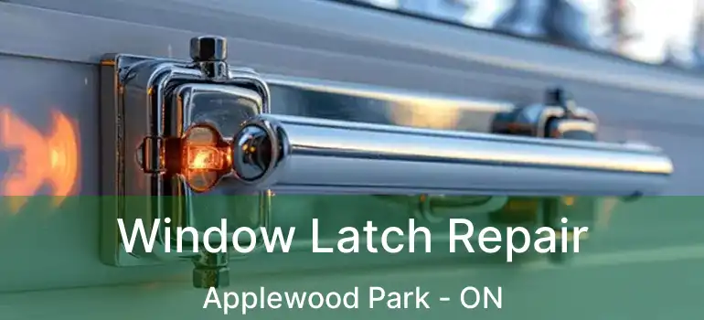  Window Latch Repair Applewood Park - ON