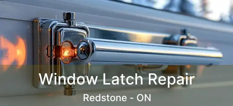  Window Latch Repair Redstone - ON