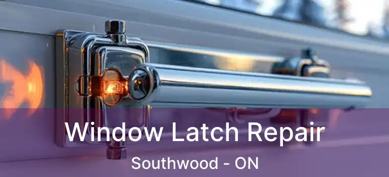  Window Latch Repair Southwood - ON