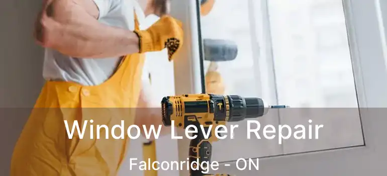  Window Lever Repair Falconridge - ON
