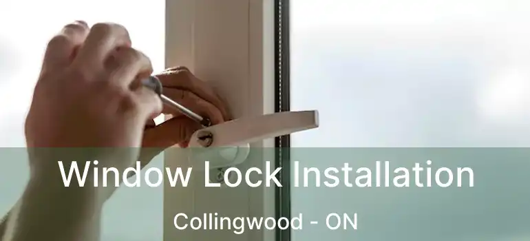  Window Lock Installation Collingwood - ON