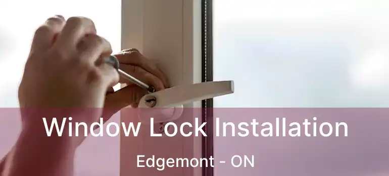  Window Lock Installation Edgemont - ON