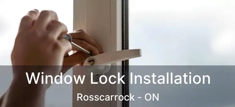  Window Lock Installation Rosscarrock - ON
