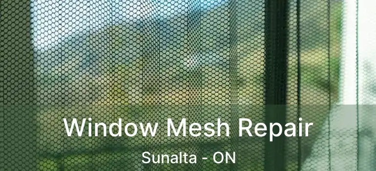  Window Mesh Repair Sunalta - ON