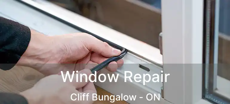  Window Repair Cliff Bungalow - ON