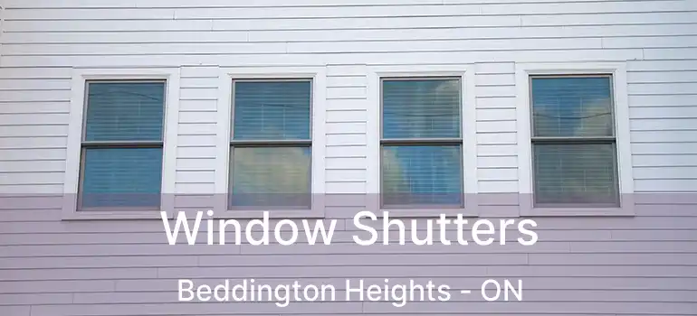  Window Shutters Beddington Heights - ON