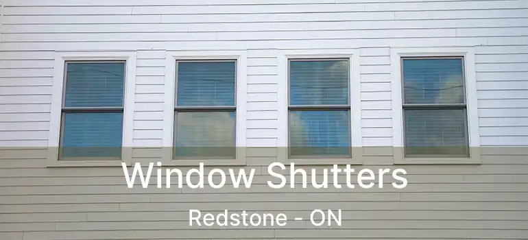  Window Shutters Redstone - ON