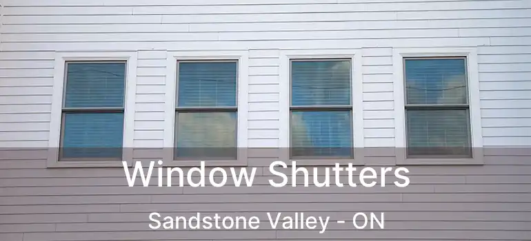  Window Shutters Sandstone Valley - ON