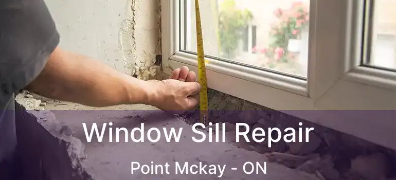  Window Sill Repair Point Mckay - ON