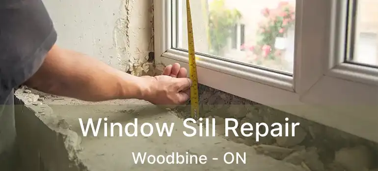  Window Sill Repair Woodbine - ON