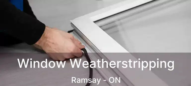  Window Weatherstripping Ramsay - ON