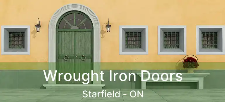  Wrought Iron Doors Starfield - ON