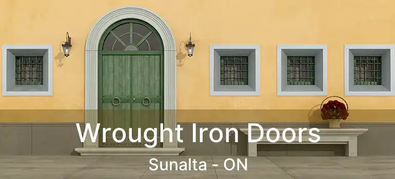  Wrought Iron Doors Sunalta - ON